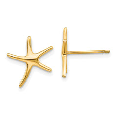 14k Starfish Post Earrings 14k Starfish Post Earrings
