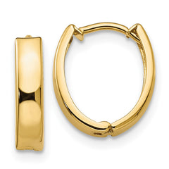 14k Polished Hinged Hoop Earrings 14k Polished Hinged Hoop Earrings