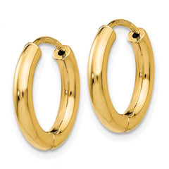14k Polished Hollow Hoop Earrings 14k Polished Hollow Hoop Earrings