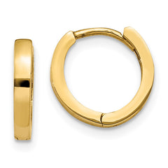 14k Round Hinged Hoop Earrings 14k Round Hinged Hoop Earrings
