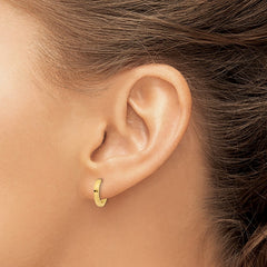 14k Round Hinged Hoop Earrings 14k Round Hinged Hoop Earrings