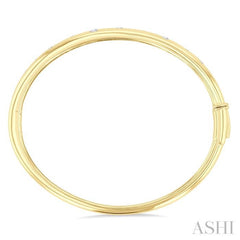 .50CTRDDM MOSAIC BANGLE YG 10K-G* .50CTRDDM MOSAIC BANGLE YG 10K-G*