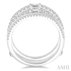 3/4 ctw Diamond Insert Ring in 14K White Gold 3/4 ctw Diamond Insert Ring in 14K White Gold