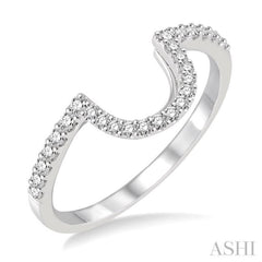1/4 Ctw Round Cut Diamond Wedding Band in 14K White Gold 1/4 Ctw Round Cut Diamond Wedding Band in 14K White Gold