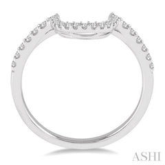 1/4 Ctw Round Cut Diamond Wedding Band in 14K White Gold 1/4 Ctw Round Cut Diamond Wedding Band in 14K White Gold