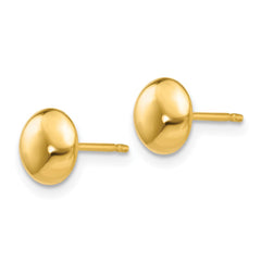 14k Polished Half Ball Post Ear 14k Polished Half Ball Post Ear
