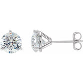 14K White Gold 1 1/2 CTW Natural Diamond Stud Earrings