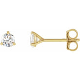 14K Yellow Gold 1/8 CTW Lab-Grown Diamond Stud Earrings
