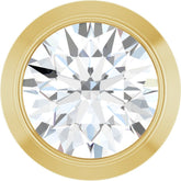 14K Yellow Gold 1/6 CTW Lab-Grown Diamond Slide Pendant