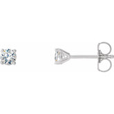14K White Gold 1/3 CTW Natural Diamond Cocktail-Style Earrings