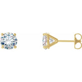 14K Yellow Gold 1 CTW Natural Diamond Cocktail-Style Earrings