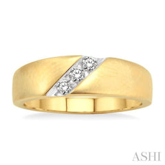 1/8 Ctw Round Cut Diamond Women's Ring in 14K Yellow Gold 1/8 Ctw Round Cut Diamond Women's Ring in 14K Yellow Gold