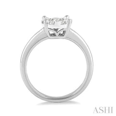 1/8 Ctw Lovebright Round Cut Diamond Ring in 14K White Gold 1/8 Ctw Lovebright Round Cut Diamond Ring in 14K White Gold