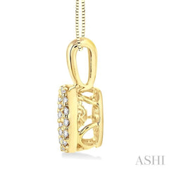 1/3 Ctw Diamond Emotion Pendant in 14K Yellow Gold with Chain 1/3 Ctw Diamond Emotion Pendant in 14K Yellow Gold with Chain