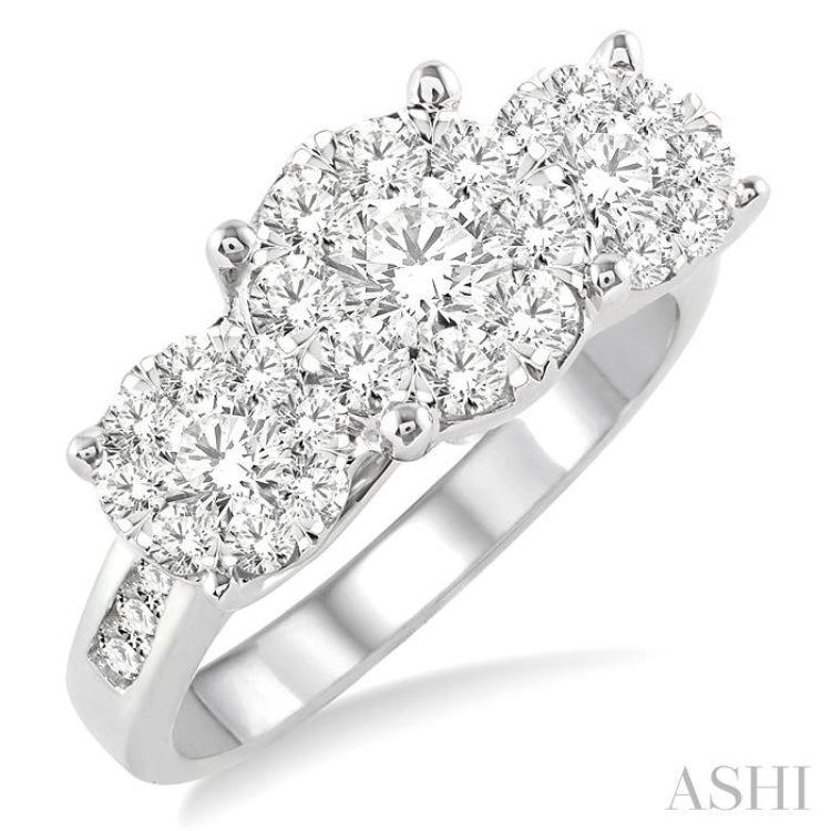 2 ctw Lovebright Round Cut Diamond Ring in 14K White Gold 2 ctw Lovebright Round Cut Diamond Ring in 14K White Gold