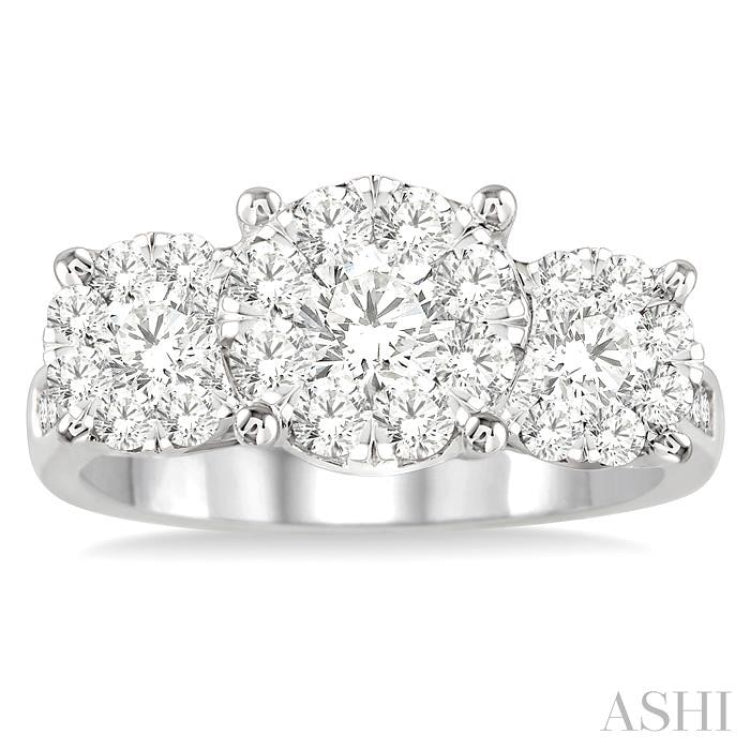 2 ctw Lovebright Round Cut Diamond Ring in 14K White Gold 2 ctw Lovebright Round Cut Diamond Ring in 14K White Gold