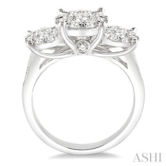 2 ctw Lovebright Round Cut Diamond Ring in 14K White Gold 2 ctw Lovebright Round Cut Diamond Ring in 14K White Gold