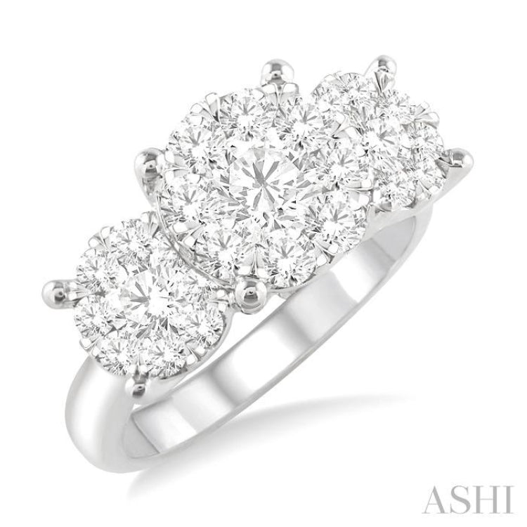 2 ctw Lovebright Round Cut Diamond Ring in 14K White Gold 2 ctw Lovebright Round Cut Diamond Ring in 14K White Gold