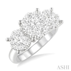 2 ctw Lovebright Round Cut Diamond Ring in 14K White Gold 2 ctw Lovebright Round Cut Diamond Ring in 14K White Gold