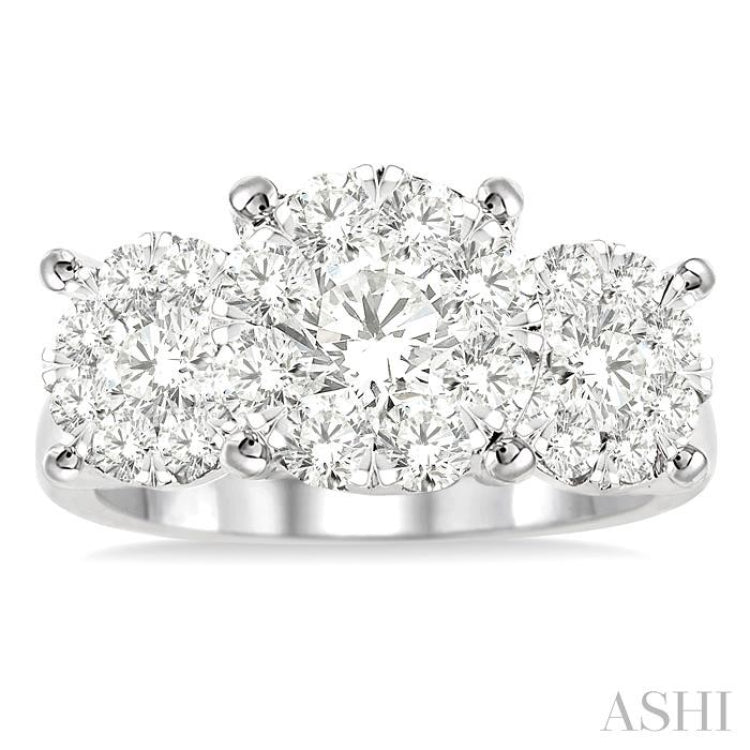 2 ctw Lovebright Round Cut Diamond Ring in 14K White Gold 2 ctw Lovebright Round Cut Diamond Ring in 14K White Gold