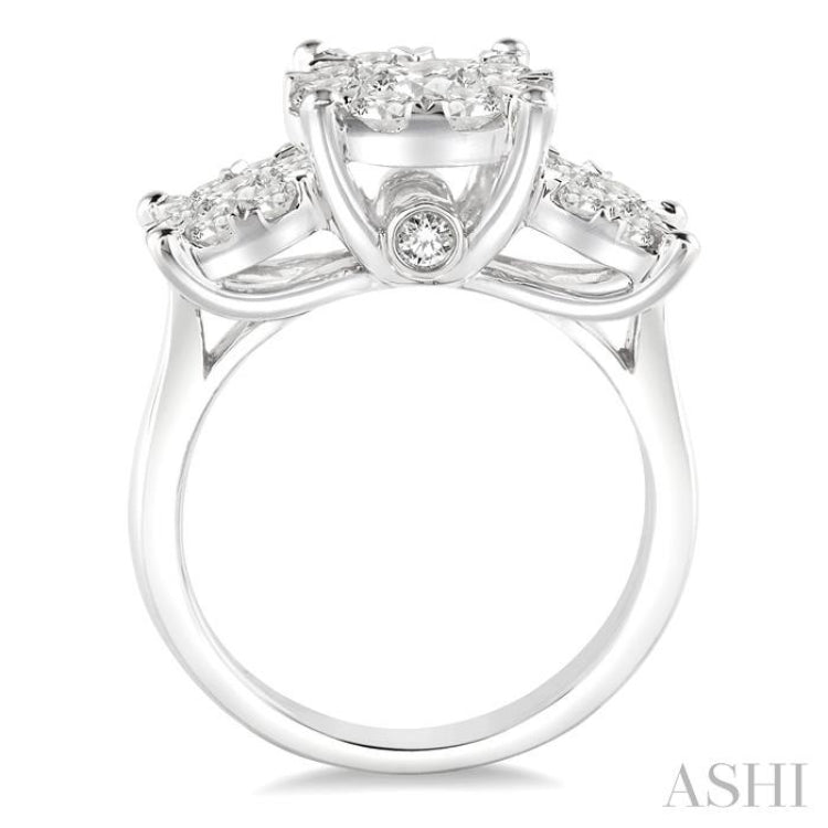 2 ctw Lovebright Round Cut Diamond Ring in 14K White Gold 2 ctw Lovebright Round Cut Diamond Ring in 14K White Gold
