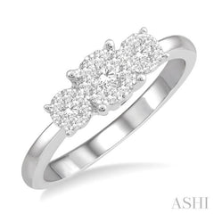 1/3 ctw Lovebright Round Cut Diamond Ring in 14K White Gold 1/3 ctw Lovebright Round Cut Diamond Ring in 14K White Gold