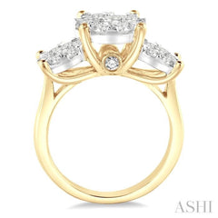 2 ctw Lovebright Round Cut Diamond Ring in 14K Yellow and White Gold 2 ctw Lovebright Round Cut Diamond Ring in 14K Yellow and White Gold