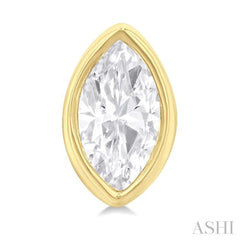 1/5 Ctw Petite Bezel Set Marquise Cut Diamond Fashion Stud Earring in 10K Yellow Gold 1/5 Ctw Petite Bezel Set Marquise Cut Diamond Fashion Stud Earring in 10K Yellow Gold