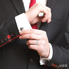 1/20 Ctw Princess Cut Diamond Men's Ring in 14K White Gold 1/20 Ctw Princess Cut Diamond Men's Ring in 14K White Gold