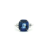 Sapphire and Diamond Ring