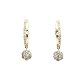 Diamond Drop Earrings