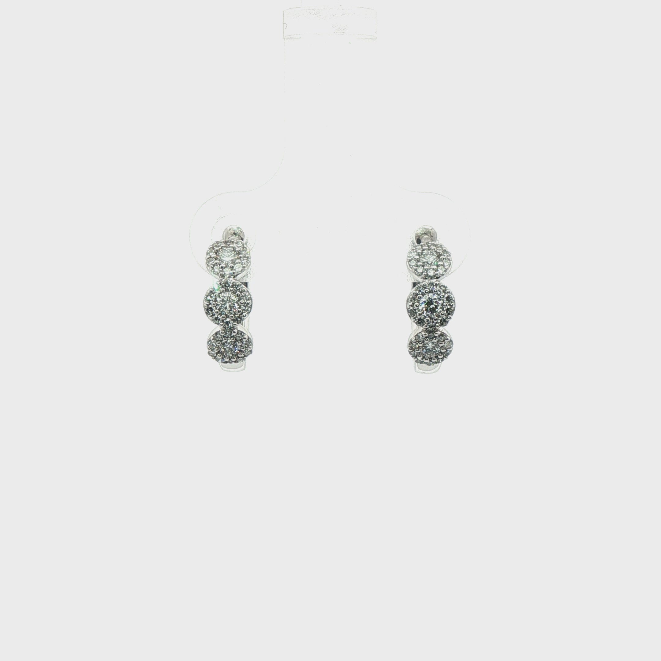 Lab Grown Diamond Huggie Earrings
