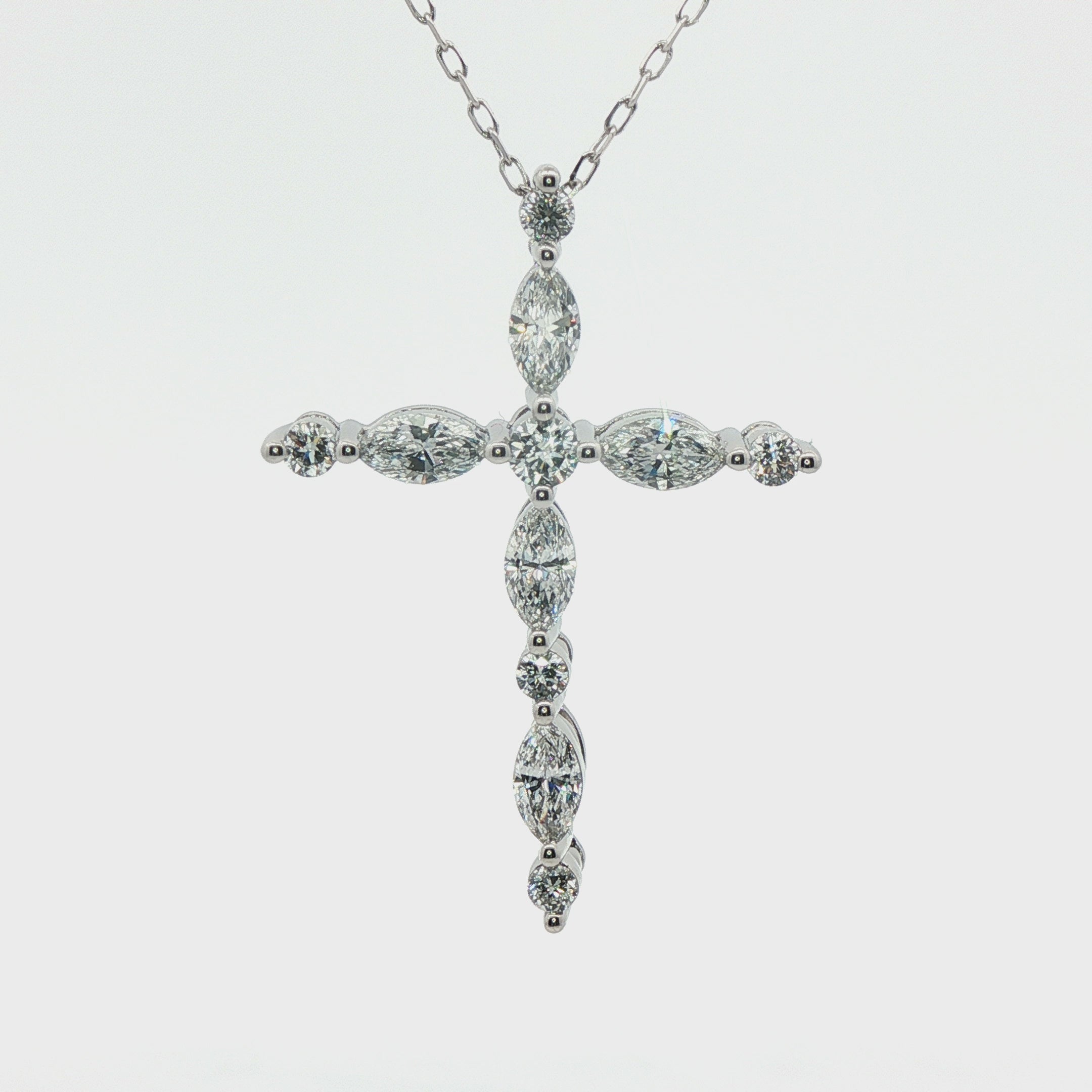 Lab Grown Diamond Cross