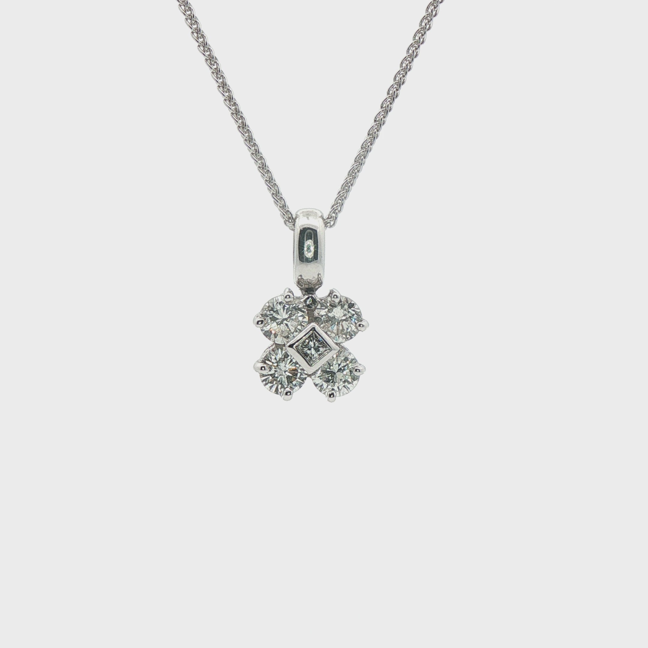 Petit Diamond Pendant