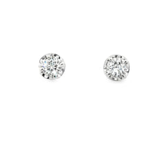 Lab Grown Diamond Pendant and Earring Set