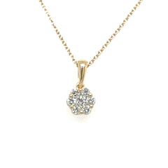 Diamond Cluster Pendant