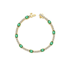 Regal Cushion-Cut Bracelet