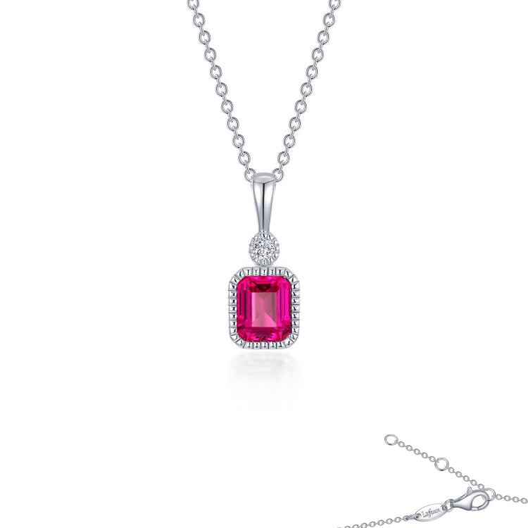 July Birthstone Necklace
