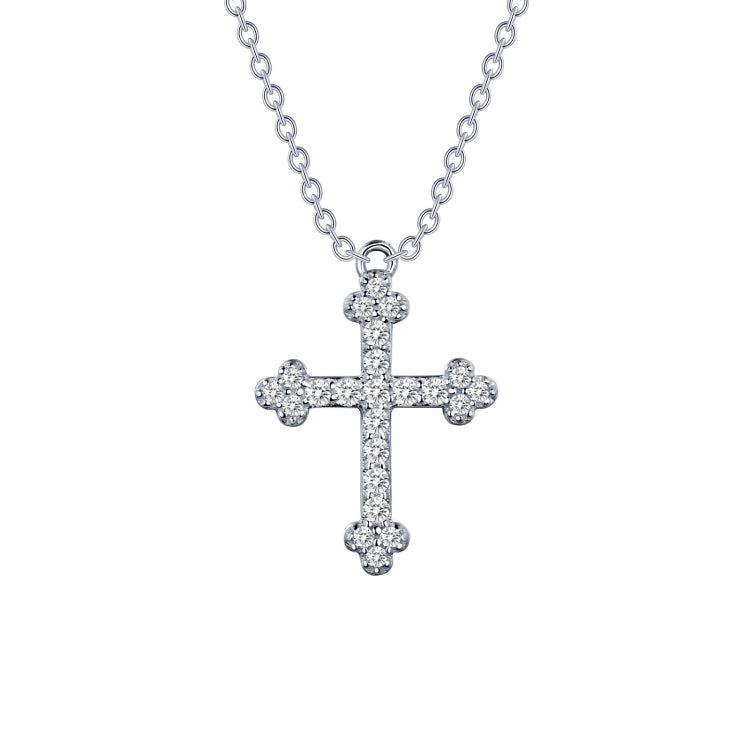 0.35 CTW Cross Necklace