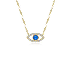 Turquoise Evil Eye Necklace