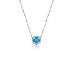Huntington Halo Necklace 