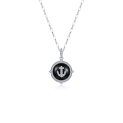 Voyager Anchor Pendant Necklace