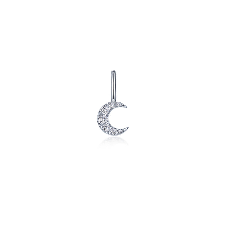 Crescent Moon Charm Pendant