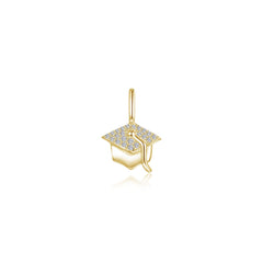 Grad Cap Pendant Charm