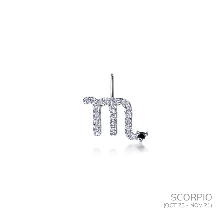 Scorpio Zodiac Charm Pendant