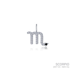 Scorpio Zodiac Charm Pendant