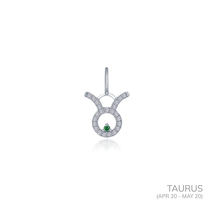 Taurus Zodiac Charm Pendant
