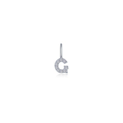 Letter G Charm Pendant