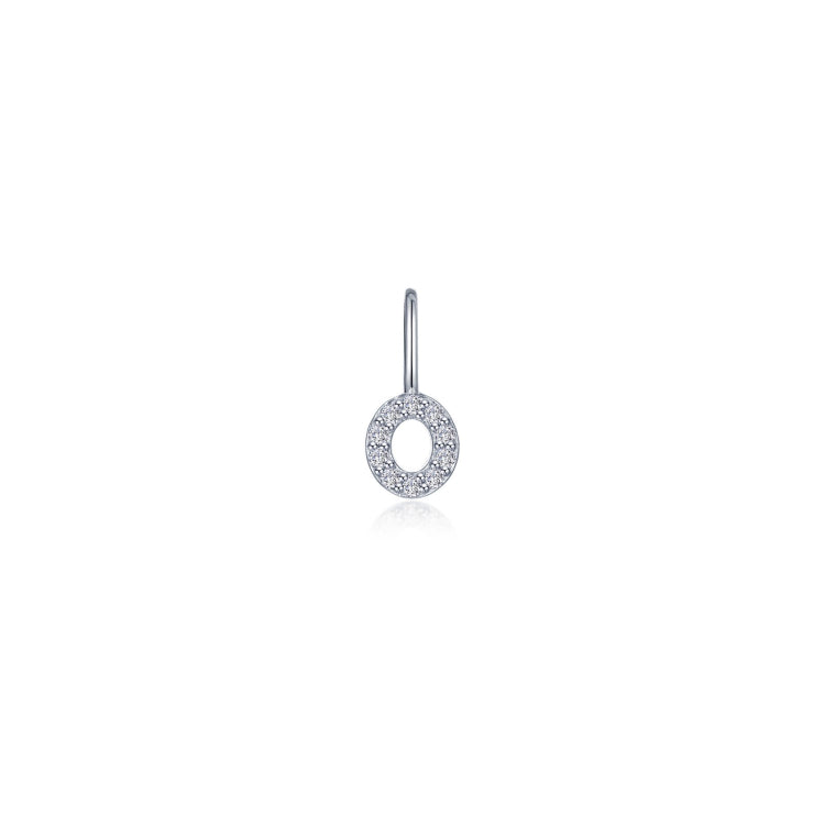 Letter O Charm Pendant