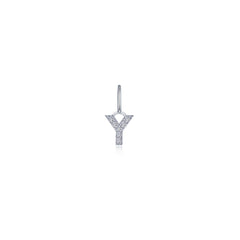 Letter Y Charm Pendant